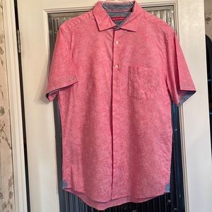 SAKS FIFTH AVENUE BUTTON DOWN COLLAR SHIRT SIZE LARGE